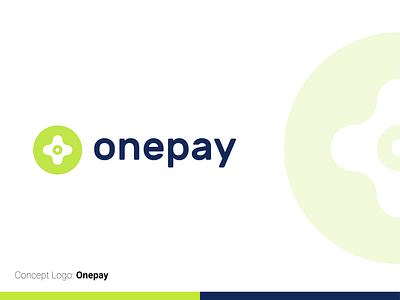 Onepay for all your payments | Concept Logo banking logo best banking logo branding design graphic design ideas illustration illustrator logo mobile banking logo money logo payment logo ui ux vector