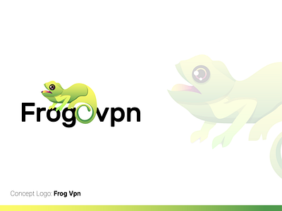 Frog VPN Concept Logo branding design graphic design ideas illustration illustrator logo ui ux vector vpn app logo vpn logo vpn service logo