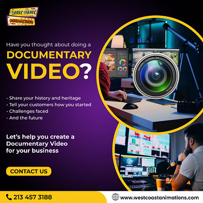 🎬 Bringing Your Documentary to Life! 🌟 branding design documentary video graphic design icon identity illustration logo ui ux vector