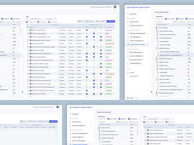 Breakdown UI & Empty Data Table breakdown data table data table icon data table ui empty data table emptystate legends ui logistics ui menu task management ui task ui ux design data uxui