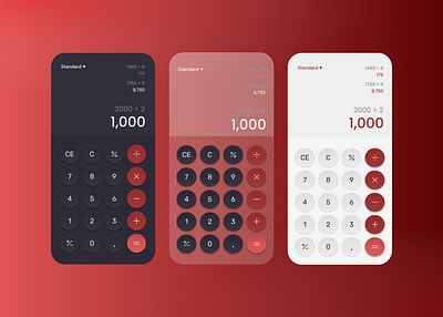 Calculator App calculator calculator app dailyui mobile mobile design ui uiux ux