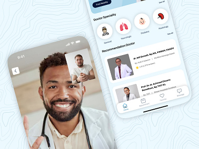 Medical & Clinic Mobile App appdesign healthcareapp mobiledesign productdesign uidesign uxdesign