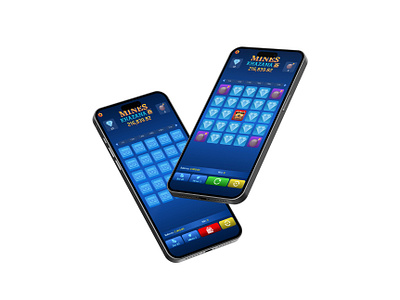 Mines Game - Online Casino app app design betting branding casino design gambling game design gaming graphic design illustration logo mines game mobile app motion graphics typography ui ux vector web