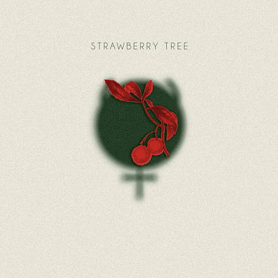 strawberry tree and mercury album cover archaeology design graphic design hermes illustration mercury mythology poster strawberry tree