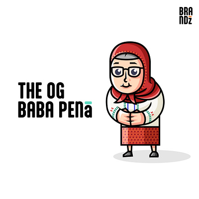 Baba Pena character design copywriting graphic design illustration stories