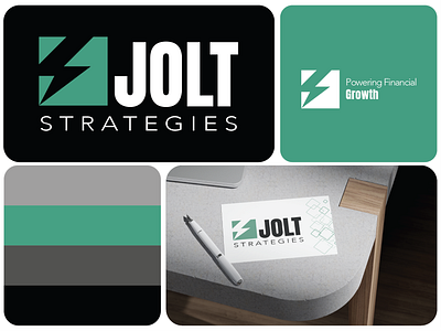 Jolt Strategies Brand Identity Design accounting corporate design