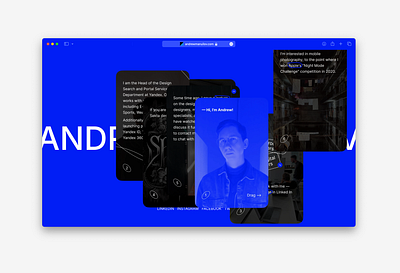 2022 design minimal portfolio site ui web