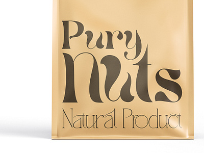 Pure Nuts adobe adobe creative cloud art color theory design packing gestalt gestalt theory graphic design ilustrator minimalist natural product nuts organic pack packaging visual communication