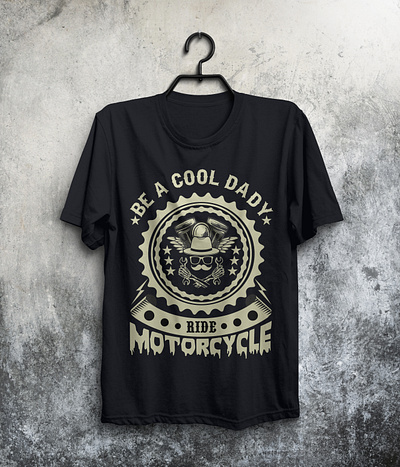 Cool Dady T Shirt Design cooldady creative design dad dady dadylife design graphic design illustration illustrator motorbike motorcycle ride t shirt t shirt design