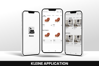 Kleine App 3d animation branding graphic design logo motion graphics ui