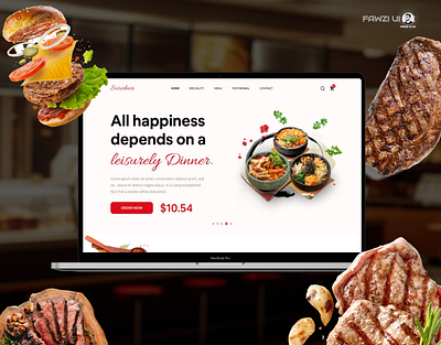 Sosurbari Restaurant Website design figma food landing page restaurant sosurbari ui ui design uiux web website