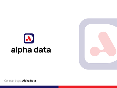 Alpha Data branding design graphic design ideas illustration illustrator logo ui ux vector