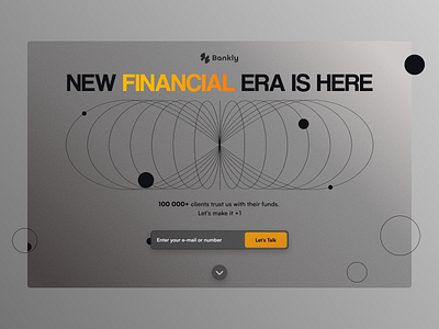 Financial ERA page dribbblenew finance landing hero finance