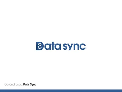 Data Sync Logo branding design graphic design ideas illustration illustrator logo ui ux vector
