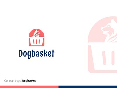 Concept Logo: Dogbasket branding design graphic design ideas illustration illustrator logo ui ux vector