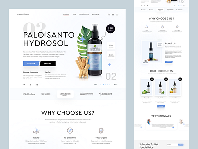 Shopify store for Olive Oil design homepage landing landing page product design product detail page product details product landing page product website shopify shopify landing page shopify website web web design website