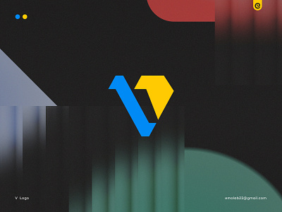 V letter , Logo . adobe branding company logo concept creative design esports logo gaming logo graphic design grid logo illustration letter v logo logofolio logotipo modern simple team logo ui v logo