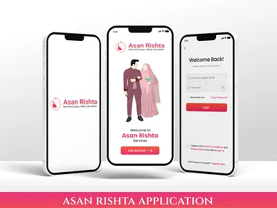 Asan Rishta 3d animation branding graphic design logo motion graphics ui