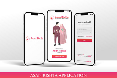 Asan Rishta 3d animation branding graphic design logo motion graphics ui