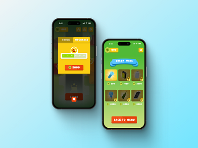 Bin it Right Game UI Design