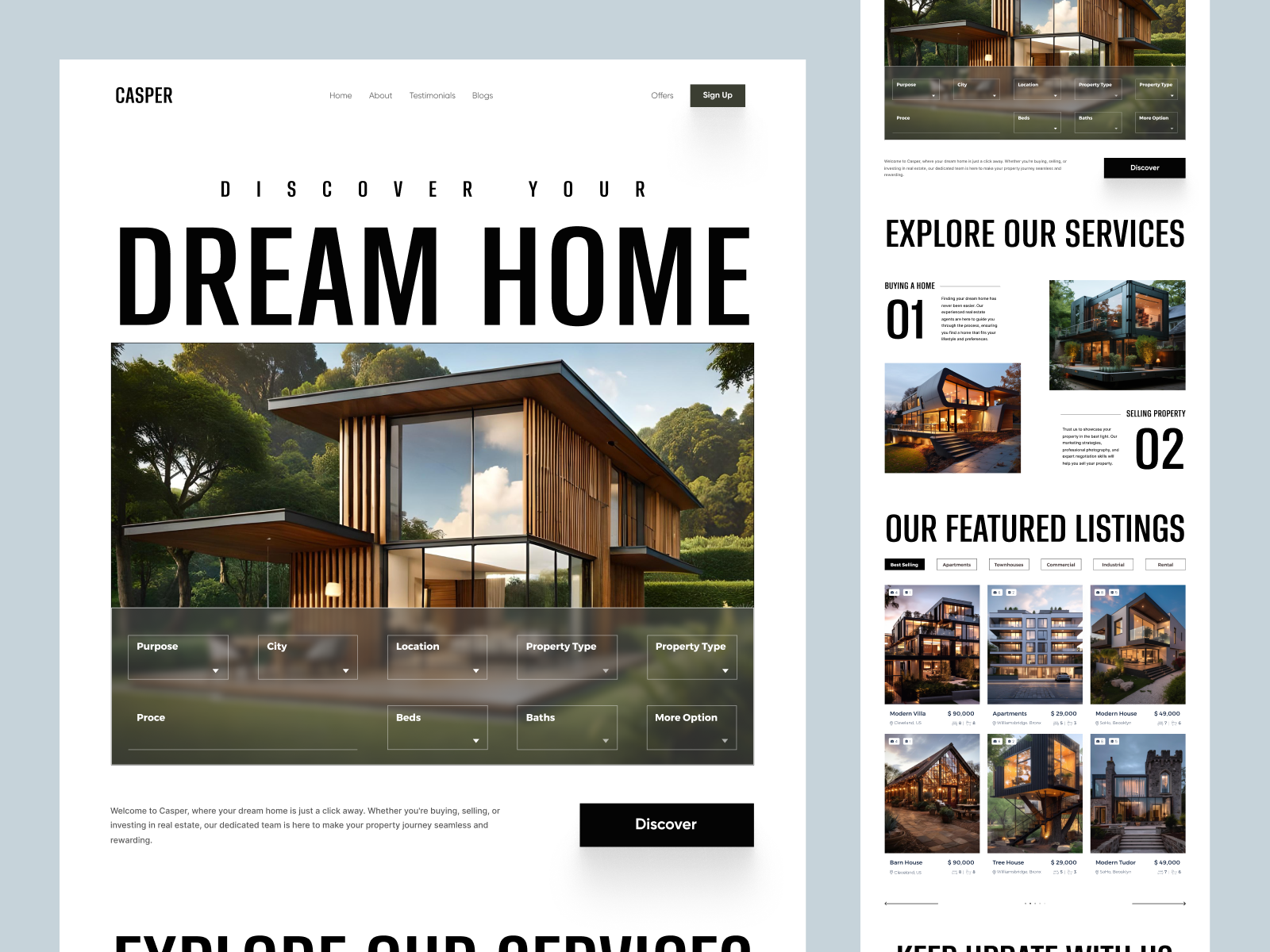 Example of Shopify store for Construction