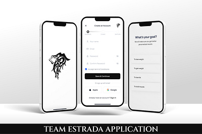 Team Estrada App 3d animation branding graphic design logo motion graphics ui