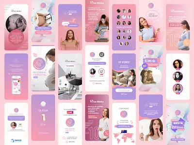 Esperando Contigo 2020 branding design graphic design medical pregnant social media
