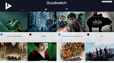 GoodWatch - Movie Reviews App