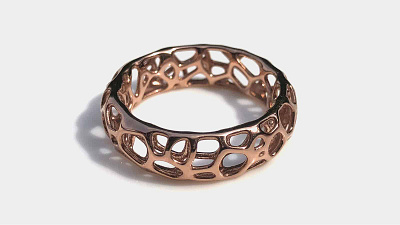 Gold Jewelry 3D Printing