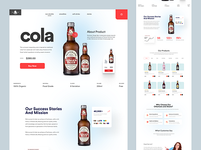 Shopify store for Drink design homepage landing landing page product design product detail page product details product page product website shopify shopify landing page shopify website web web design website