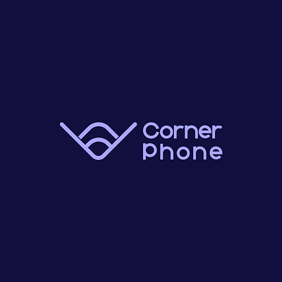 Corner Phone Logo branding design graphic design illustration logo logo design minimal vector