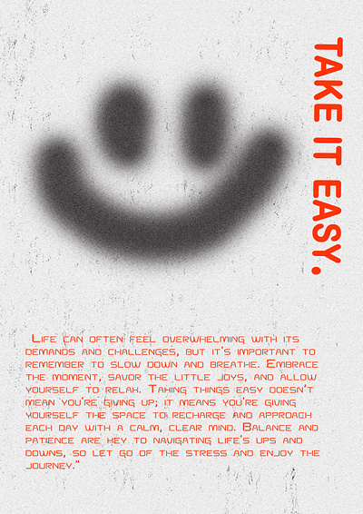 A poster design on mental health graphic design posterdesign typography