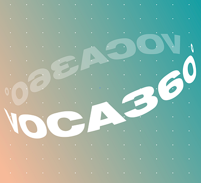 Voca 360 - Web development, 3D and motion design 3d animation logo motion graphics