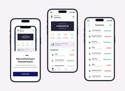 FINTECH APP EXPLORATION app design finance fintech investment ui