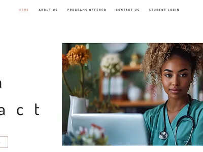 Taylored Career Center (TCC) Website Design & Development web development