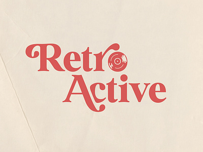 Retro Active Logo Suite 70s 80s 90s branding character design graphic design logo logo suite mascot music rebrand record retro studio typography vintage vintage store vinyl visual identity