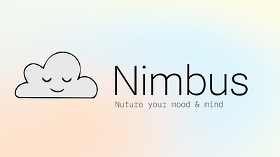 Nimbus: Mood Tracking for Online Students dashboard edtech education mental health ui user flow ux