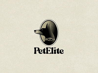 PetElite Logo branding emblem graphic design identity logodesign logotype stationery vector