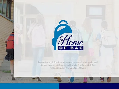 Home of Bag bags brandidentity branding design designer graphic design logmaker logo logodesign