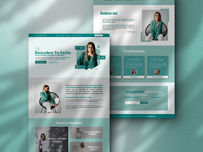 Diseño Web - True Colors Styling ui ux web design