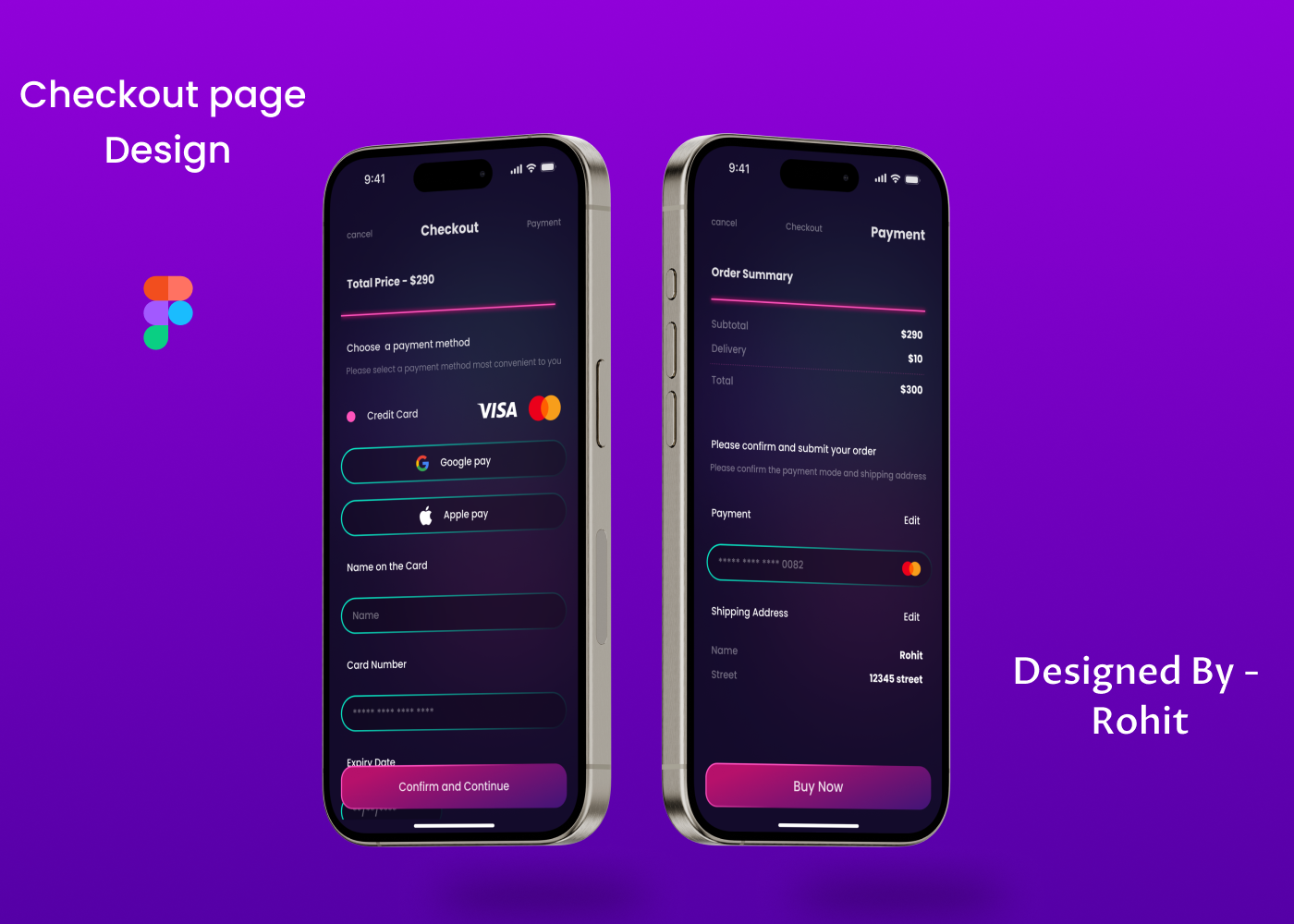 Checkout Page Design for Mobile Application. by Rohit Singh Chauhan on ...
