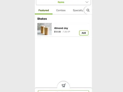 Add Item animation branding graphic design motion graphics ui