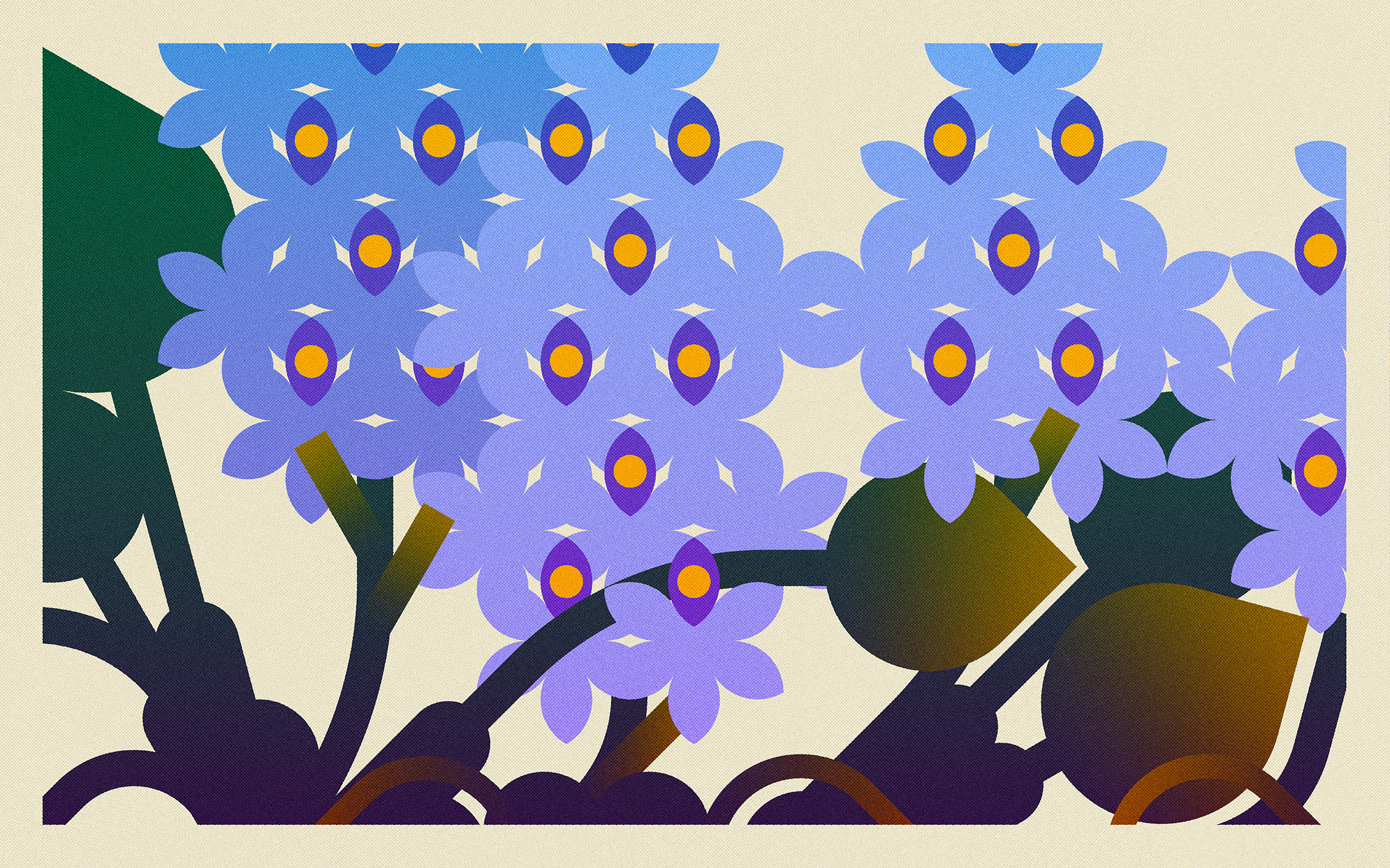 Water Hyacinth (2024) branding design floral illustration minimal illustration nature vector wildlife