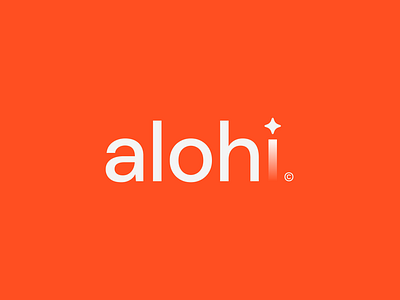 Logo concept - Alohi 2024 adobe illustrator ai app branding design graphic design graphic designer illustration inspiration logo startup typography ui ux wordmark