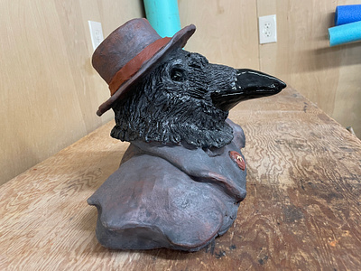 Plague Doctor (red clay)