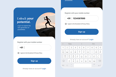 Sign up dailyui design signup ui uidesign ux