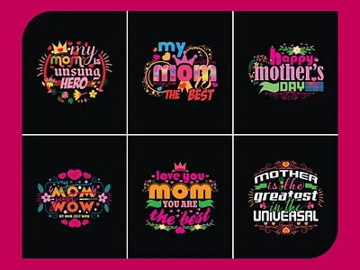 Mother's Day Vector T-shirt design Idea 3d animation branding creative design custom design design flyer graphic design illustration logo motion graphics trendy tshirt tshirt tshirt bundle tshirt design tshirt template typography tshirt design vector illustration vector tshirt vintage retro logo