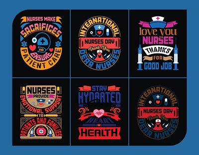 Vector & Typography Nursing-Nurse day T-shirt Design 3d animation branding creative design custom design design graphic design illustration logo motion graphics nurse day motivational tshirt nurse day tshirt retro logo trendy tshirt tshirt tshirt burdle tshirt template typography tshirt design vector design vintage retro logo