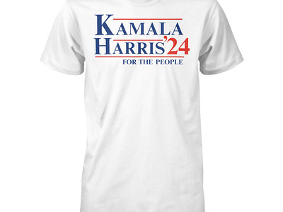 Kamala Harris For the People Shirt design illustration