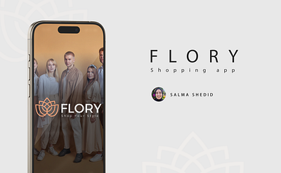 FLORY branding graphic design logo ui